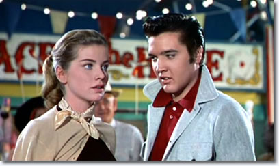Dolores Hart and Elvis Presley - Loving You, 1957