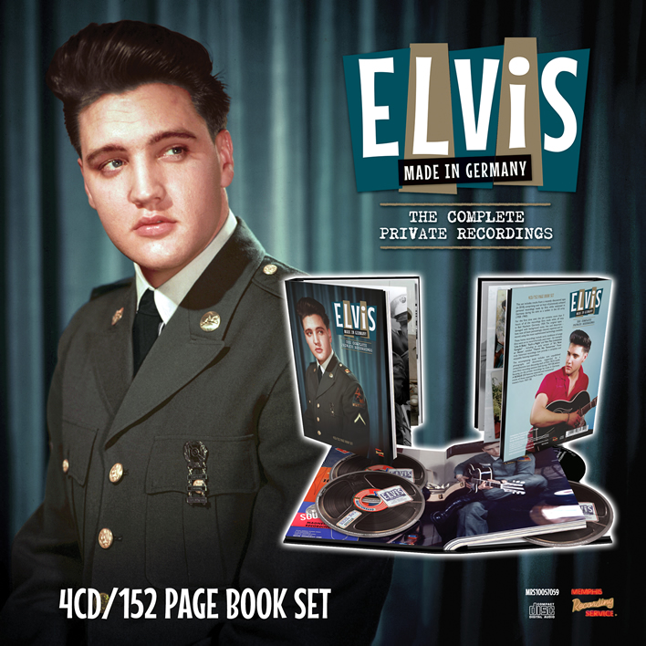 Elvis | Made In Germany | The Complete Private Recordings 4 CD/Book Set from MRS.
