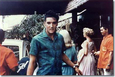 Elvis at the Coco Palms Resort, 1961